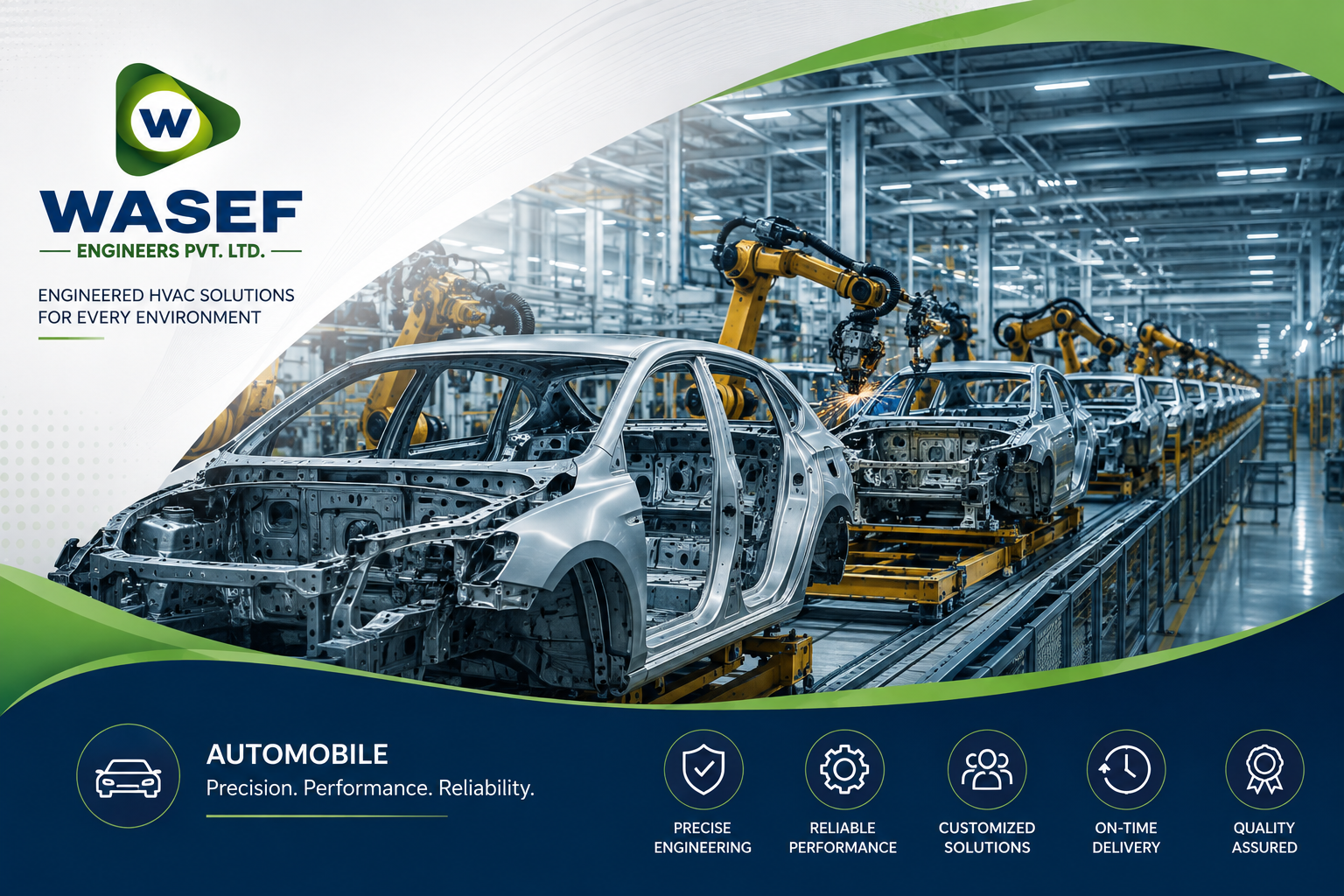 Automobile manufacturing HVAC applications