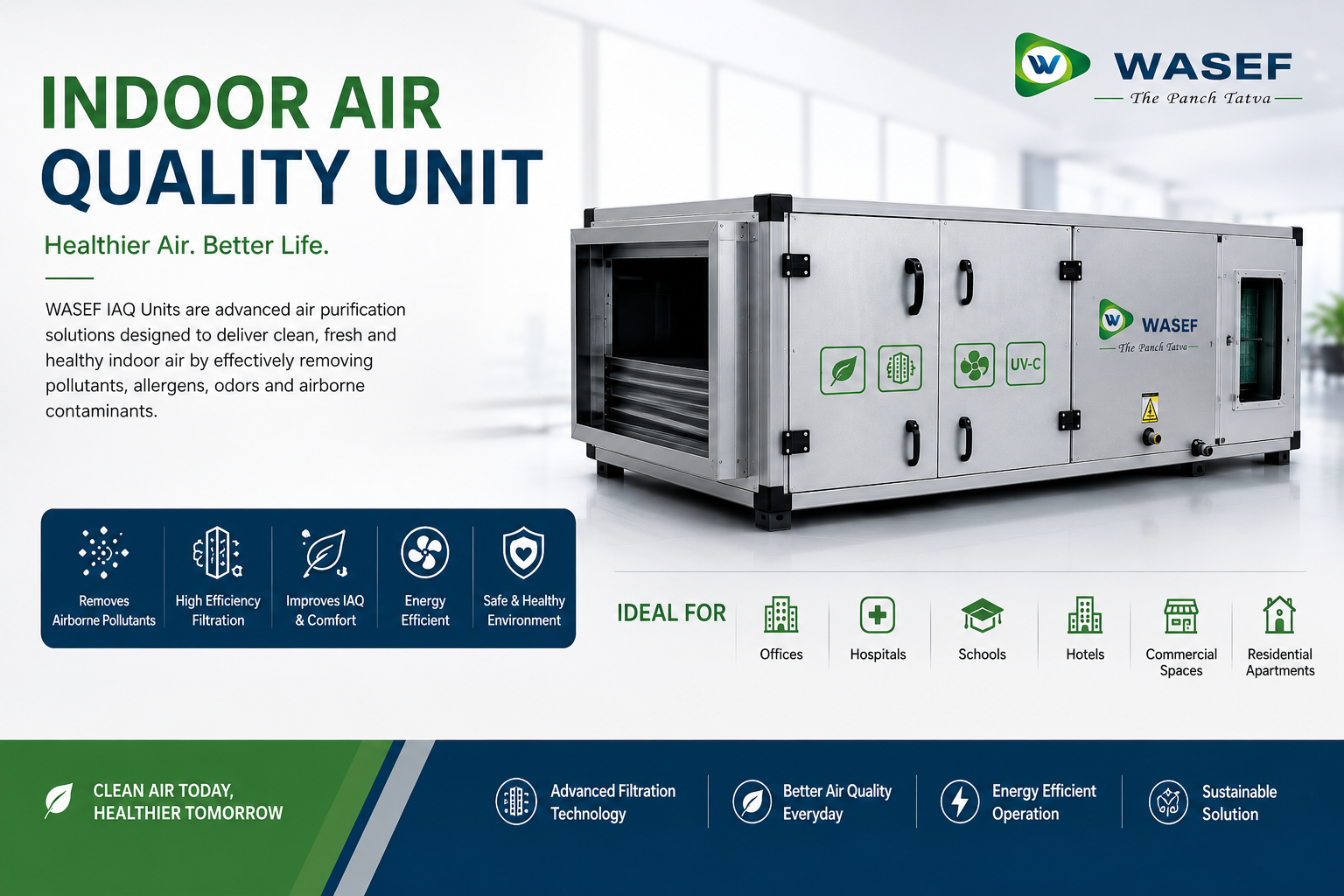 Indoor Air Quality Unit frame 1
