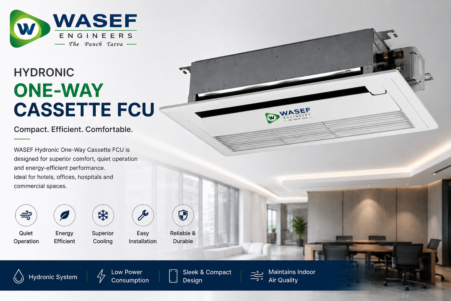 Hydronic One-Way Cassette FCU thumbnail 2